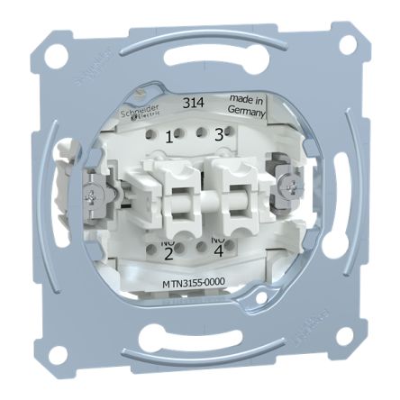 Schneider Electric 1 Way White Light Indicator 10A, D-Life Series [MTN3155-0000]; 346-660