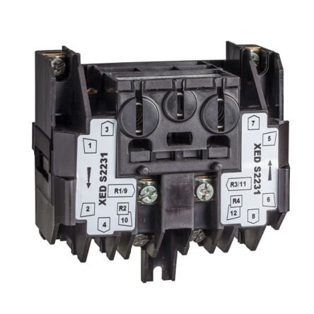 Schneider Electric Harmony Series Contact Block for Use with For Control Station And Enclosures, 500V [XEDS3231]; 346-850
