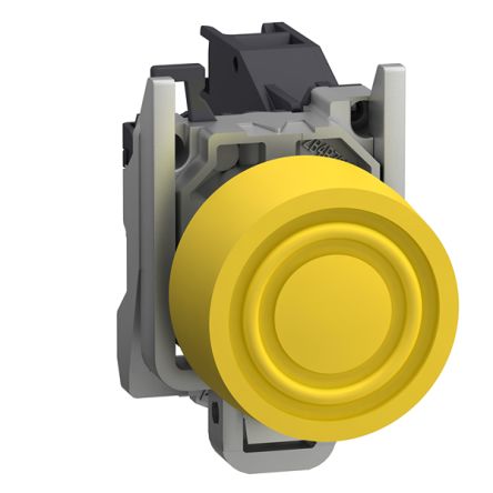 Schneider Electric Harmony Series Push Button Switch, Spring Return, Through Hole, 22mm Cutout, 1NO, 415V, IP66 [XB4BPS51GEX]; 346-916