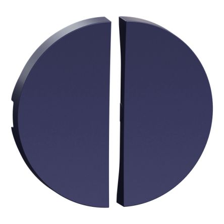 Screw Terminal Blue Faceplate, Flush Mount [S550614]; 346-944