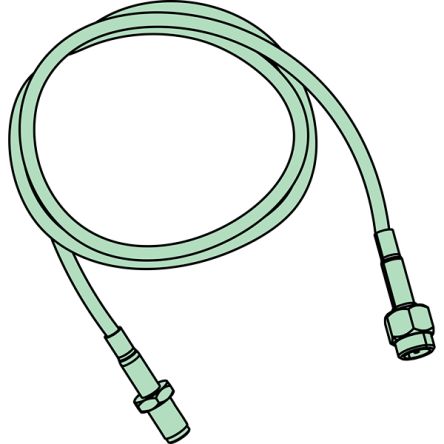 Schneider Electric PrismaSeT Series Male SMA to Female SMA, 5m, RG-174-U Coaxial, Terminated50 Ω [SMT10011]; 346-951