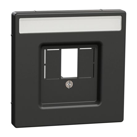 Schneider Electric Anthracite 1 Gang Cover Plate [MTN4250-6034]; 347-010