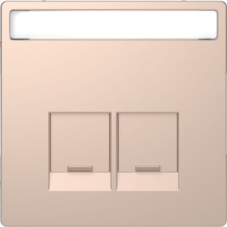 Schneider Electric Brown 2 Gang Cover Plate [MTN4574-6051]; 347-022