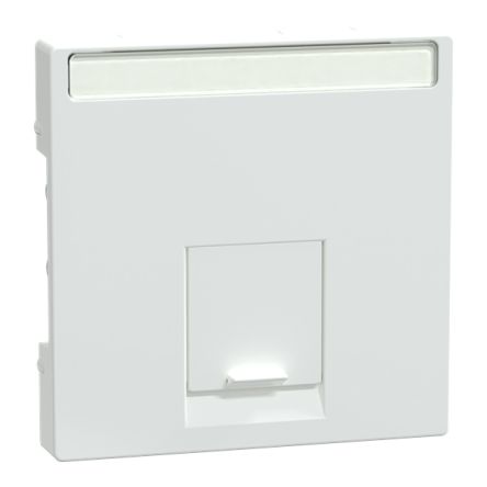 Schneider Electric White 1 Gang Cover Plate [MTN469825]; 347-027