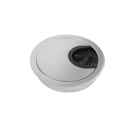 Schneider Electric Unica system+ White Aluminium 60mm Cable Grommet INS61213 [INS61213]; 347-061
