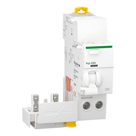 Schneider Electric Acti9 Acti9 iC60 MCB, 2P, 25A, Type AC, 500V AC, 300 mA Breaking Capacity [A9Q04225]; 347-124