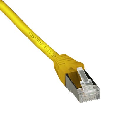 Schneider ElectricActassi, 500mm Cat6, Yellow, F/UTP Shielded, Terminated Polyethylene Sheath [ACTPC6FULS05YL]; 347-149
