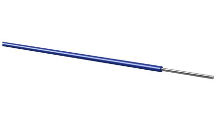 Kabeltronik YV Series Blue 0.13 mm² Hook Up Wire, 26 AWG, 0.4/0.80 mm, 100m, PVC Insulation, 070104007 [070104007]; 348-796
