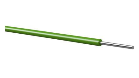 Kabeltronik 3701 Series Green 0.21 mm² Equipment Wire, 24 AWG, 100m, ETFE Insulation, 370102403 [370102403]; 349-444