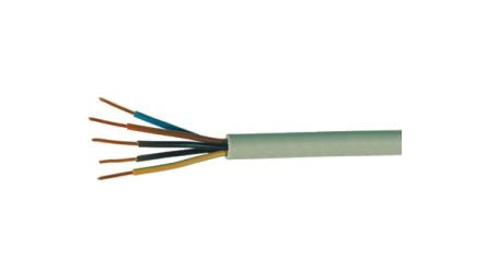 Kabeltronik NYM Series Multicore Industrial Cable, 3 Cores, 2.5 mm², 13 AWG, 100m, Unshielded Shield, Mains Cable [673325000]; 349-486