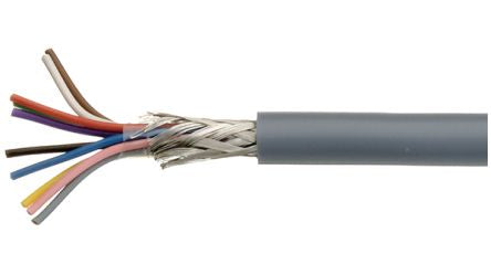 Kabeltronik LiYCY Series Multicore Industrial Cable, 10 Cores, 0.14 mm², 26 AWG, 100m, Shielded Shield, Multicore Cable [021001400]; 349-528
