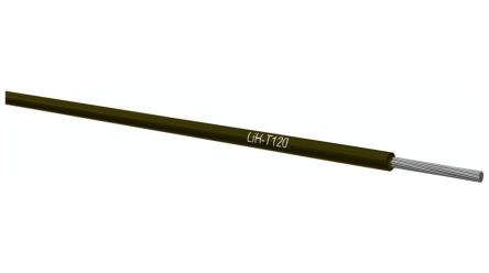 Kabeltronik LIH Series Black 0.14 mm² Equipment Wire, 26 AWG, 18 X 0.10 mm, 1000m, TPE Insulation, 065001419 [065001419]; 349-657