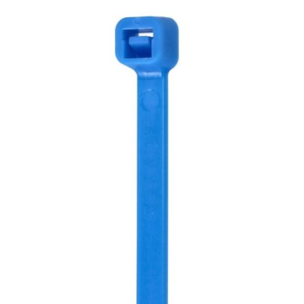 NEMIQ Cable Tie, , 200mm x 4.8 mm, Blue Nylon, Pk-100 [PCT-0200-050-BL-100]; 349-735