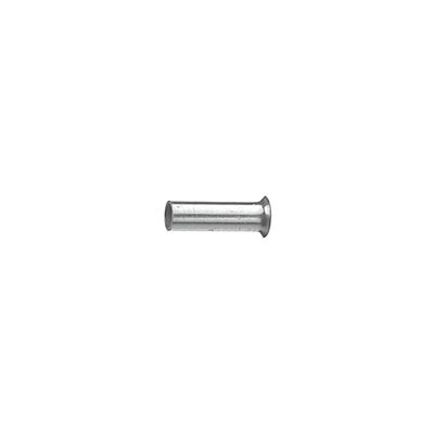 NEMIQ, A 11507 VS Bootlace Ferrule, 7mm Pin Length, Silver [A 11507 VS]; 349-809