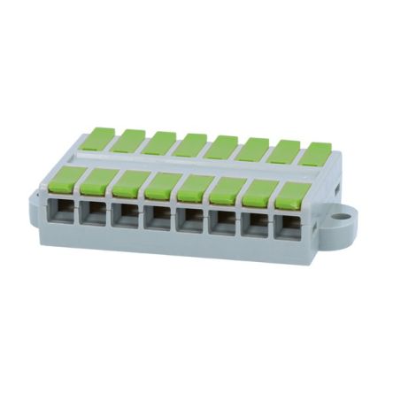 NEMIQ TB Series PCB Terminal Block, 8-Contact, 6.5mm Pitch, Surface Mount, 1-Row, Screw Termination [TB-08 0560]; 349-818