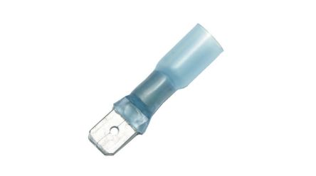 nVent RAYCHEM B-106 Blue Insulated Spade Connector, Spade Connector, 6.35 x 0.76mm Tab Size [B-106-4632]; 349-850