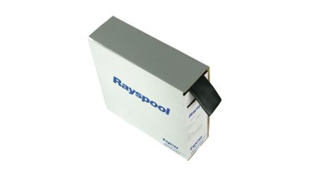 nVent RAYCHEM Heat Shrink Tube, Black 1.6mm Sleeve Dia. x 10m Length 2:1 Ratio, LSTTR Series [LSTTR 1.6]; 349-856