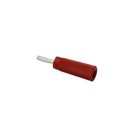 Nelco Red Plug Banana Plug, 2mm Connector, 20A, Gold Plating [1 10100 120017]; 349-862