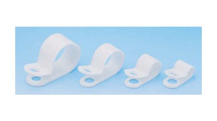 Heyco 9.5mm Natural, Nylon P-Clip [3306]; 349-921