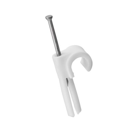 Nelco White Polyethylene hose clamp, 15mm Max. Bundle [PCN 11/15 VIT]; 349-931