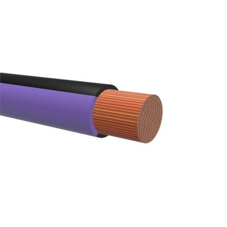NEMIQ 50992 Series Black/Purple 0.75 mm² Hook Up Wire, 1, 100m, PVC Insulation, 50992-45-100 [50992-45-100]; 349-988