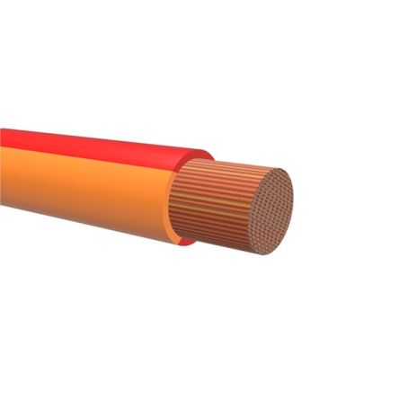 NEMIQ 50992 Series Orange/Red 0.75 mm² Hook Up Wire, 1, 100m, Polyvinylchloride Insulation, 50992-61-100 [50992-61-100]; 350-008