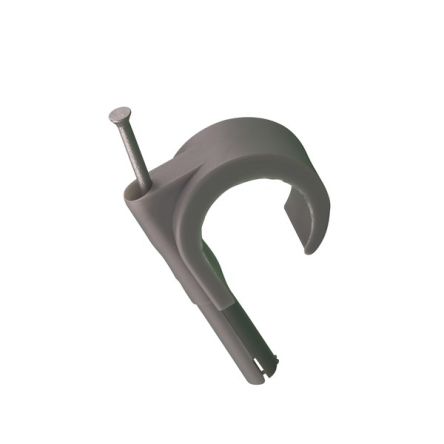 Nelco Grey Polyethylene hose clamp, 22mm Max. Bundle [PCN 19/22 GR]; 350-084