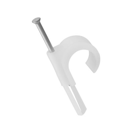 Nelco Clear Polyethylene hose clamp, 22mm Max. Bundle [PCN 19/22 TR]; 350-085