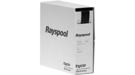 nVent RAYCHEM Adhesive Lined Heat Shrink Tube, Black 3mm Sleeve Dia. x 1.2m Length 3:1 Ratio, RNF-3000 Series [RNF-3000-R-3/1-0-SP]; 350-130