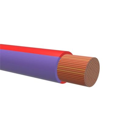NEMIQ 50994 Series Purple/Red 1.5 mm² Hook Up Wire, 1, 100m, PVC Insulation, 50994-17-100 [50994-17-100]; 350-185