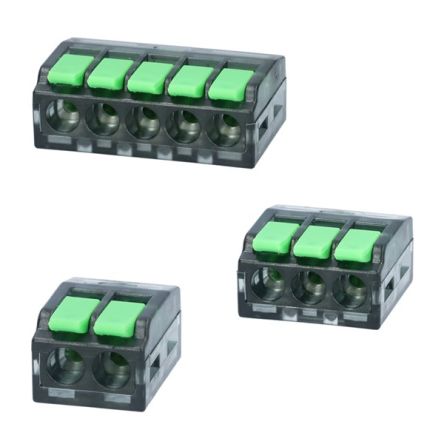 NEMIQ, AS SC Splice Connector, Green 28 AWG [AS SC-235 TL20]; 350-255