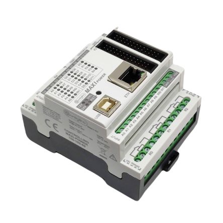 Controllino Controllino MAXI Power Series Controller for Use with Top Hat Rail, 12 or 24 V dc Supply, Relay Output, [100.102.00]; 350-539