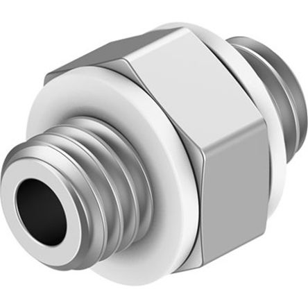 Festo NPFC-DS Series Nipple, M5 to M5, Threaded Connection Style, NPFC-DS-M5-M5-M [NPFC-DS-M5-M5-M]; 350-653