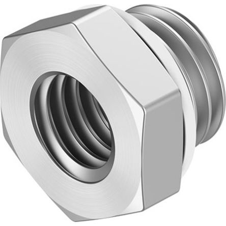 Festo NPFC-RS Series Reducer Nipple, G 1/4 to G 1/8, Threaded Connection Style, NPFC-RS-G14-G18-MF [NPFC-RS-G14-G18-MF]; 350-654