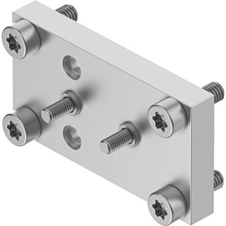 Festo Adapter DHAA-G-G8-10-B18-10, For Use With Pneumatic Cylinder & Actuator [DHAA-G-G8-10-B18-10]; 350-791
