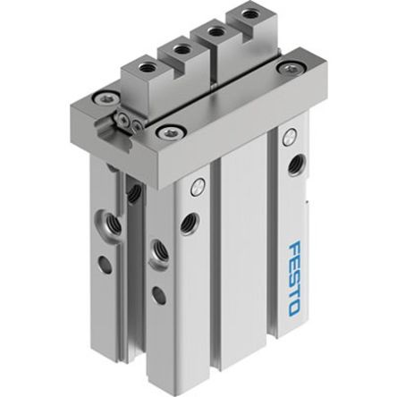 Festo 2 Finger Double Action Pneumatic Gripper, DHPC-20-A-NC-S-2, Parallel Gripping Type [DHPC-20-A-NC-S-2]; 350-809