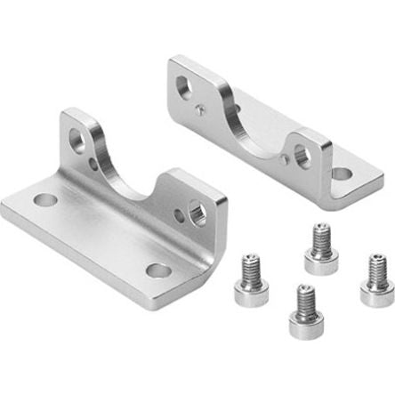 Festo Mounting Bracket HPC-25, For Use With Pneumatic Cylinder & Actuator [HPC-25]; 350-864