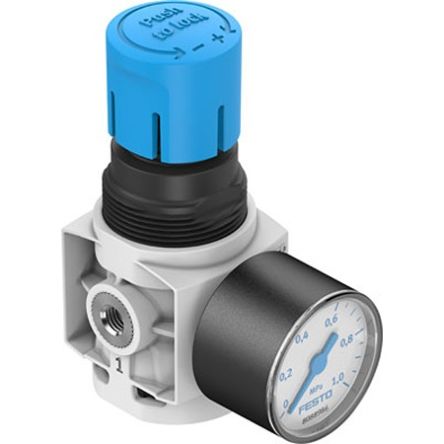 Festo M5 Regulator -, 5 mm, 10bar max. input, MS2-LR-M5-D6-AR-MPA-F1A-B [MS2-LR-M5-D6-AR-MPA-F1A-B]; 350-883