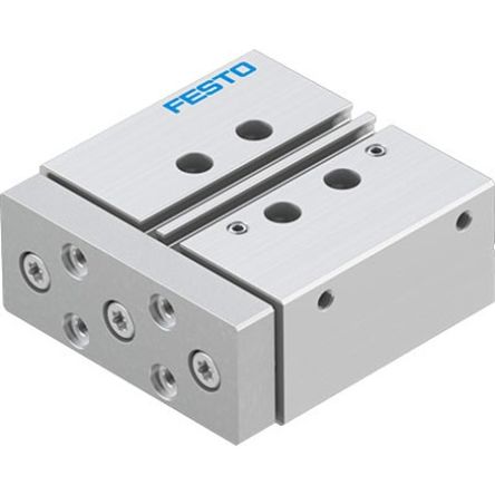 Festo Pneumatic Guided Cylinder - DFM-20-30-P-A-GF-F1A, 20mm Bore, 30mm Stroke, DFM Series, Double Acting [DFM-20-30-P-A-GF-F1A]; 350-900