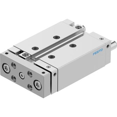 Festo Pneumatic Guided Cylinder - DFM-20-50-B-PPV-A-GF, 20mm Bore, 50mm Stroke, DFM Series, Double Acting [DFM-20-50-B-PPV-A-GF]; 350-903