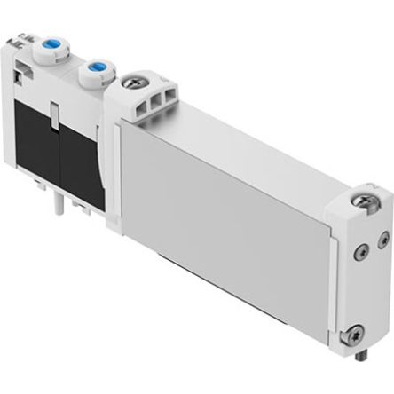 Festo 2 x Two Directional Flow Pneumatic Solenoid Valve - Electrical VUVG Series 24V [VUVG-B14-T32C-AZT-F-1T1L-F1A]; 350-949