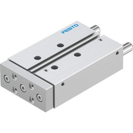 Festo Pneumatic Guided Cylinder - DFM-20-80-P-A-KF-F1A, 20mm Bore, 80mm Stroke, DFM Series, Double Acting [DFM-20-80-P-A-KF-F1A]; 350-950