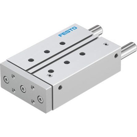 Festo Pneumatic Guided Cylinder - DFM-40-125-P-A-GF-F1A, 40mm Bore, 125mm Stroke, DFM Series, Double Acting [DFM-40-125-P-A-GF-F1A]; 350-997