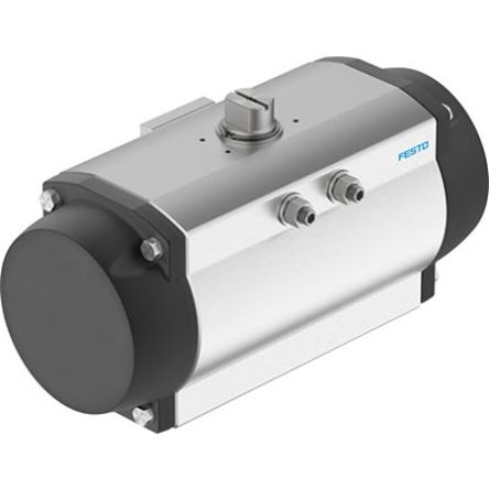 Festo DFPD Series 8 bar Single Action Pneumatic Rotary Actuator, 90° Rotary Angle [DFPD-700-RP-90-RS60-F12-R3-C]; 351-012
