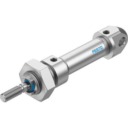 Festo Pneumatic Compact Cylinder - CRDSNU-12-10-P-A, 12mm Bore, 10mm Stroke, CRDSNU Series, Double Acting [CRDSNU-12-10-P-A]; 351-076