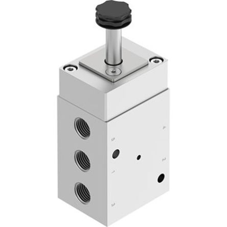 Festo Manual Pneumatic Relay Pneumatic Manual Control Valve VOFC Series, 2.5mm, VOFC-L-M52-M-N14-FN [VOFC-L-M52-M-N14-FN]; 351-145