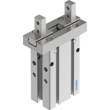 Festo 2 Finger Double Action Pneumatic Gripper, DHPC-L-16-A-NO-S, Parallel Gripping Type [DHPC-L-16-A-NO-S]; 351-160