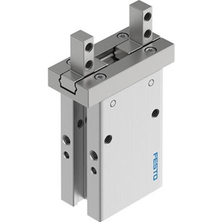 Festo 2 Finger Double Action Pneumatic Gripper, DHPC-L-10-A-S-1, Parallel Gripping Type [DHPC-L-10-A-S-1]; 351-223