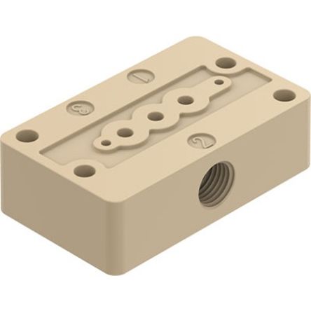 Festo VABS series Sub Base, VABS-K2-12S-20-M6-P [VABS-K2-12S-20-M6-P]; 351-252