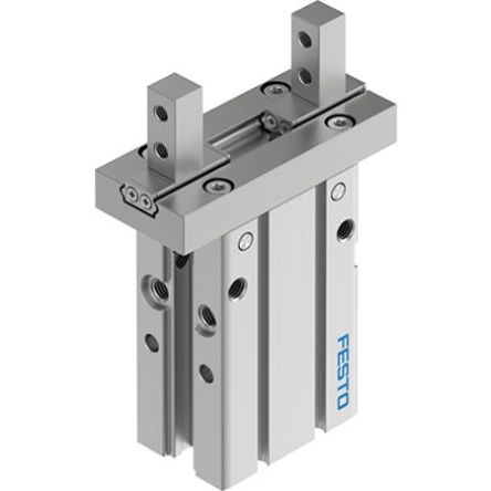Festo 2 Finger Double Action Pneumatic Gripper, DHPC-L-20-A-NO-S, Parallel Gripping Type [DHPC-L-20-A-NO-S]; 351-264